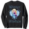 Disney Auguri invernali Disney Frozen Anna ed Elsa Felpa