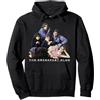 The Breakfast Club Breakfast Club Group Portrait Movie Logo Felpa con Cappuccio
