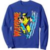 Marvel X-Men Wolverine Vintage Claw Slice Felpa