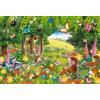 Schmidt 55779 - Puzzle con volpi e amici, 60 pezzi