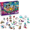 LEGO Friends Calendario dell'Avvento 2026 - Giochi per Bambine e Bambini 6+ per il Countdown di Natale - 24 Sorprese tra cui 3 Mini Bamboline, 6 Animali Giocattolo e Accessori - Idea Regalo - 42698