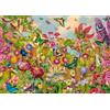 Schmidt Spiele 59746 Bellissimo Giardino delle Farfalle, Puzzle da 2000 Pezzi