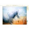 CALVENDO Liselotte Brunner-Klaus - Puzzle a forma di cavallo da sogno, 1000 pezzi, dimensioni 64 x 48 cm