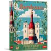 Trefl Premium Plus Quality - Puzzle Vintage Poster: Bordeaux, Francia - 1000 pezzi, serie Motivi senza tempo, pezzi perfettamente incastrabili, per adulti e bambini dai 14 anni in su
