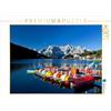 CALVENDO Hans pfleger - Puzzle barche sul lago Misurina, 1000 pezzi, dimensioni 64 x 48 cm