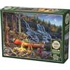COBBLE HILL PUZZLES - Wasserfall-Camp 1000 Teile