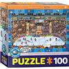 Eurographics Puzzle 100 Pz - Spot & Find - Hockey (Mo) (Eg61000475)