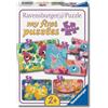 Ravensburger - Amici Dinosauri, Puzzle Bambini 2+ Anni, 4 Puzzle 2-5 Pezzi | Il mio primo puzzle con 4 puzzle progressivi da 2, 3, 4 e 5 pezzi, gioco educativo a tema dinosauri e idea regalo dai 2 anni.