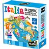 HEADU - Italia da Scoprire - Un Grande Puzzle per Conoscere il Mio Paese | Gioco Educativo 5-10 Anni, Puzzle Italia Bambini, Geografia e Monumenti per Bambini, Idea Regalo Natale, Made in Italy