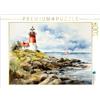 CALVENDO Puzzle un motivo dal calendario delle vacanze sulla pittoresca costa del Mare del Nord | 1000 pezzi Lege-Dimensioni 64 x 48 cm puzzle foto per ore felici