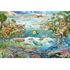 Schmidt 56253 Puzzle Scopri i Dinosauri, 200 Pezzi