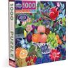 eeBoo vita morta, frutta e fiori-Puzzle per adulti 1000 pezzi in cartone-Dimensioni x 58,5 cm, PZT856