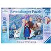 Ravensburger Puzzle per bambini Ravensburger - 13610 Frozen - neve scintillante - Puzzle Disney Frozen per bambini dai 6 anni in su, con 100 pezzi in formato XXL, con glitter