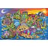 Ravensburger - Puzzle 3000 Pezzi Tesori del Mondo, Puzzle per Adulti | Puzzle da 3000 pezzi con colorate meraviglie e monumenti del mondo. Una sfida coinvolgente per adulti e amanti dei puzzle.