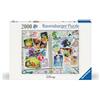 Ravensburger Puzzle per adulti Ravensburger, 12001556, album Disney Scrapbook, 2000 pezzi, per adulti e bambini dai 14 anni in su