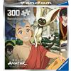 Ravensburger - Avatar The Last Airbender, Puzzle Adulti 300 Pezzi 27x39cm | Puzzle anime da 300 pezzi, formato 27x39 cm, per adulti dai 14 anni, con cartolina inclusa e ideale come un regalo.
