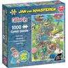 Jan van Haasteren Parcel Panic, Oldtimers - Puzzle 1000 Pezzi per Adulti | Divertente, Stimolante E Spiritoso, Regalo Di Compleanno E Natale - Materiali certificati FSC 68 x 49 cm - Jumbo