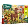 Trefl - Cavallino - 160 pezzi - Puzzle colorati con animali e la famiglia Treflik, divertimento per bambini dai 5 anni in su
