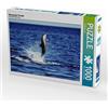 CALVENDO 4059478844179 - Puzzle fotografico Sprung der Freude Foto, 1000 pezzi, bianco, dimensioni 64 x 48 cm