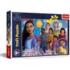 Trefl - Wish, Desiderio - Puzzle 100 Pezzi - Puzzle Colorati con i Personaggi delle Fiabe, Intrattenimento Creativo, Gioco per i Bambini dai 5 anni