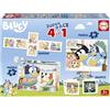 Educa - Superpack Bluey e Bingo 4 in 1 (20475)