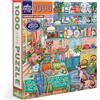 Eeboo - Puzzle da 1000 pezzi Harvest Kitchen - Puzzle per adulti, 1000 pezzi in cartone, dimensioni del puzzle, 58,4 x 58,4 cm