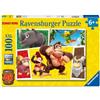 Ravensburger - Puzzle 100 Pezzi XXL: Donkey Kong, Puzzle Bambini 6 Anni, 49 x 36 cm, Regalo Bambina 6 Anni E Bambino