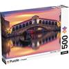 Liscianigiochi Lisciani Puzzle da 500 pezzi di Venezia e Canali Super Shine per adulti dai 14 anni in su - Poster incluso - Stampa lucida di alta qualità - Pezzi corrispondenti 50 x 35 cm e poster 70 x 50 cm