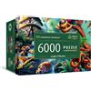 Trefl Prime - Puzzle UFT: Giungla delle meraviglie - 6000 pezzi, puzzle di grandi dimensioni, cartone di elevato spessore, per adulti e bambini dai 14 anni in su