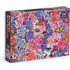 Galison Troy Litten Butterflies In the Sweet Peas 1000 Piece Puzzle
