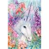 Schmidt Spiele 56530 La delicata bellezza dell'unicorno, puzzle per bambini da 100 pezzi in cartone erba