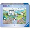Ravensburger Puzzle 12001104 - Coastal Cottage - Puzzle da 1000 pezzi per adulti e bambini dai 14 anni in su