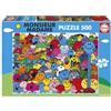 Educa - Puzzle Monsieur Madame | Puzzle per bambini da 500 pezzi | Dimensioni: 48 x 34 cm | Età 11+ (20588)