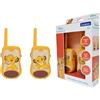 Lexibook, Disney Il Re Leone, Walkie-Talkie 200m, Gioco di Comunicazione per Bambini, Clip da Cintura per Il Trasporto, Funzionamento a Batteria, Giallo, TW12ANLXB