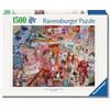 Ravensburger - Puzzle 1500 Pezzi Viaggio a Tokyo, Puzzle Adulti 14+ 80x60cm | Puzzle Viaggio a Tokyo da 1500 pezzi, 80x60 cm, per adulti 14+, collezione Tokyo, ideale come idea regalo originale e unica.