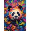 Schmidt Spiele 59781-Puzzle da 1000 Pezzi, Motivo: Panda nella Foresta Arcobaleno, Multicolore, 59781