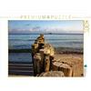 CALVENDO Puzzle a forma di palcoscenico nella vasca da bagno di raffreddamento - Vista sul mare | 1000 pezzi Lege-Dimensioni 64 x 48 cm puzzle foto per ore felici