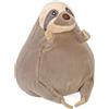 WILD REPUBLIC Flipkins Sloth, Peluche, 12 cm, Plush Toy, Fill is Spun Recycled Water Bottles