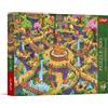 Trefl Premium Plus Quality - Puzzle Labirinto Impossibile: Capibara divertenti - 500 pezzi, Serie Temi senza tempo, Incastro perfetto, per adulti e bambini dai 10 anni in su
