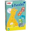HABA 6 Primi Puzzle - Famiglia di Animali