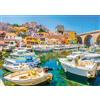 Ravensburger Nathan 12001882 - Puzzle di alta qualità, 1500 pezzi, motivo: Vallon des Auffes, Marsiglia (collezione Regions de France) per adulti e bambini a partire dai 14 anni, puzzle di alta qualità
