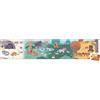 Janod - Puzzle Panoramico 4 Stagioni - 36 Pezzi in Cartone FSC - Puzzle Animali - Fabbricato in Francia - Collaborazione con WWF - Dai 4 Anni, J08645