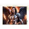 CALVENDO Puzzle Angelo Raziel combatte nel fuoco dell'inferno | 1000 pezzi Lege Dimensioni 64 x 48 cm Puzzle fotografico per ore felici