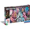 Clementoni Puzzle Supercolor - Monster High - 104 Pezzi, Puzzle Bambini 6 Anni, Sviluppa Capacità di Osservazione, Logica e Manualità, Puzzle Cartoni Animati, Made In Italy, 25782