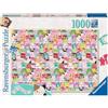 Ravensburger - Puzzle Squishmallows Challenge, 1000 Pezzi, Idea regalo, per Lei o Lui, Puzzle Adulti