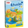 HABA 4 Primi Puzzle - Bambini Animali