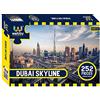 Webby Puzzle Dubai Skyline | 252 Pezzi | 43x29 cm | Retro Codificato A-B per Montaggio Facile | Stimola Concentrazione, Motricità & Logica | Regalo per Bambini 6+