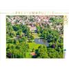 CALVENDO Mario Hagen - Puzzle a forma di castello di Wiesenburg (foto aerea), 1000 pezzi, dimensioni 64 x 48 cm