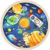goki Puzzle da 57 Pezzi, Diametro 29,5 cm, in Legno, 57 Pezzi