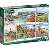 Falcon Welcome to Wales-11341 - Puzzle da 1000 pezzi, multicolore